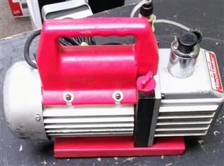 robinair 110v vacuum cfm hp pump stage